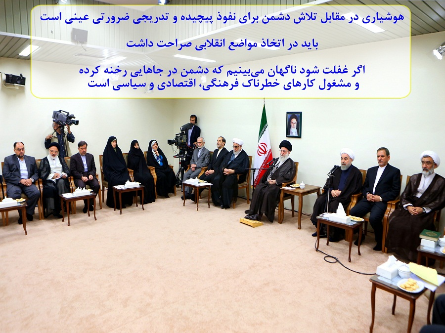 باید در اتخاذ مواضع انقلابی صراحت داشت/عکس نوشته