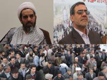 دعوت امام جمعه و فرماندار برای حضور حماسی مردم نهاوند در راهپیمایی 22 بهمن