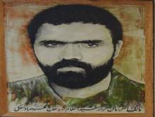 تندیس سردار شهید حاج علیمراد سلگی در شهر فیروزان نهاوند نصب می‌شود