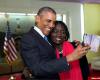 سلفی اوباما با خواهر آفریقایی‌اش+عکس